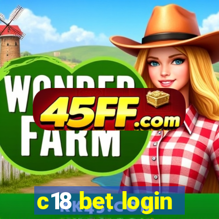 c18 bet login